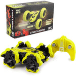 Goldenrod RC Drift Car Stunt 2.4GHz - 360° Spin with Dual-Color Wheels - Rechargeable Battery Included - Remote Control Car Kids Ages 6+ - Yellow HALSON ENTERPRISE 20_1230e0ca-8fa1-4a41-a88b-3db6be7a542a.jpg Vehicles and Remote Control Toys