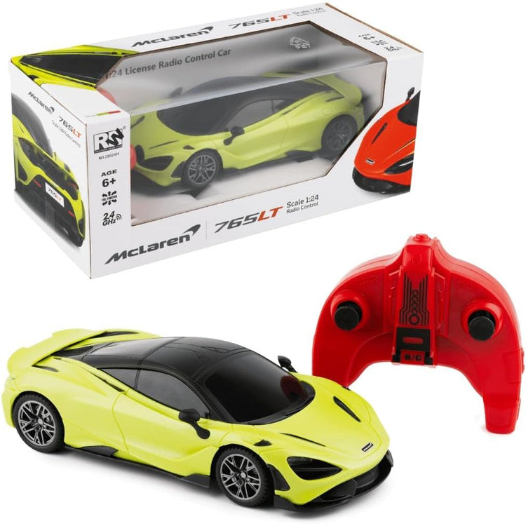 Dark Khaki RC Car McLaren 765LT Coupe - 2.4GHz 4CH Remote Control Car for Kids & Adults - Realistic Design - Battery Operated - For Kids 6+ - Scale 1:24 - Green HALSON ENTERPRISE 20_7a3ec4ae-6e34-481a-ac56-c57cafc543f9.jpg Vehicles and Remote Control Toys