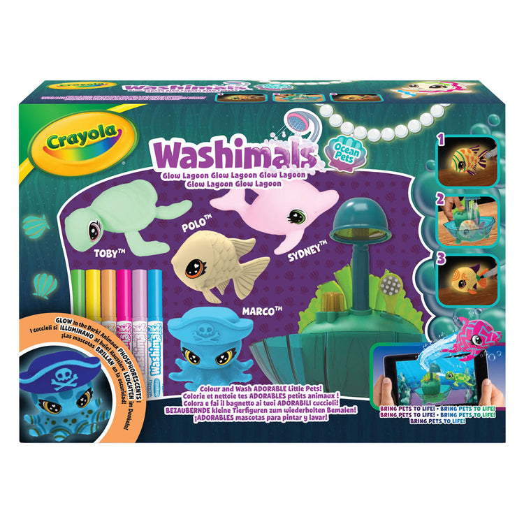 Dark Slate Gray Crayola Washimals Ocean Pets Lagoon Set HALSON ENTERPRISE 2181096a.jpg Arts and Crafts