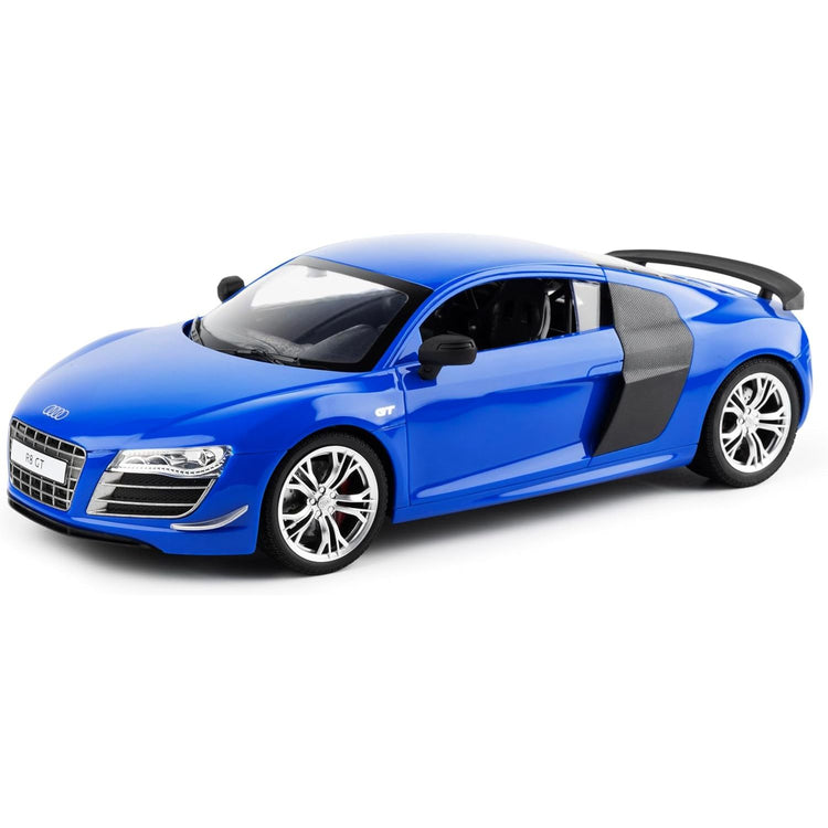 Light Gray RC Drift Car Audi R8 GT 2.4GHz - Rechargeable High Speed Remote Control Car for Kids & Adults - Detailed Interior - USB Charger - Rechargeable Battery - Racing Toy for Kids Ages 6+ - Scale 1:14 - Blue HALSON ENTERPRISE 21_05069716-742d-4e68-a4f7-3f5e41713dce.jpg Vehicles and Remote Control Toys