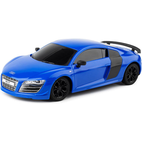 Gray RC Drift Car Audi R8 GT 2.4GHz - Rechargeable High Speed Remote Control Car for Kids & Adults - Detailed Interior - 4-CH - Battery Operated - Racing Toy for Kids Ages 6+ - Scale 1:24 - Blue HALSON ENTERPRISE 20_191988b7-c25f-4725-980e-4acee4ef0902.jpg Vehicles and Remote Control Toys