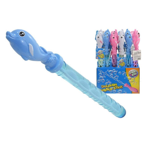 Cornflower Blue Dolphin Bubble Stick Large HALSON ENTERPRISE 23d4a741-72e3-407f-b8a7-8162b3023236.jpg Outdoor and Active Play