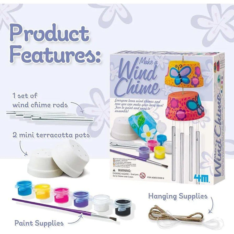 Lavender 4M Make A Wind Chime 04551 – Music in the Making HALSON ENTERPRISE 24521a78-1c72-4327-a658-2488e2ce08a2.jpg Educational Toys