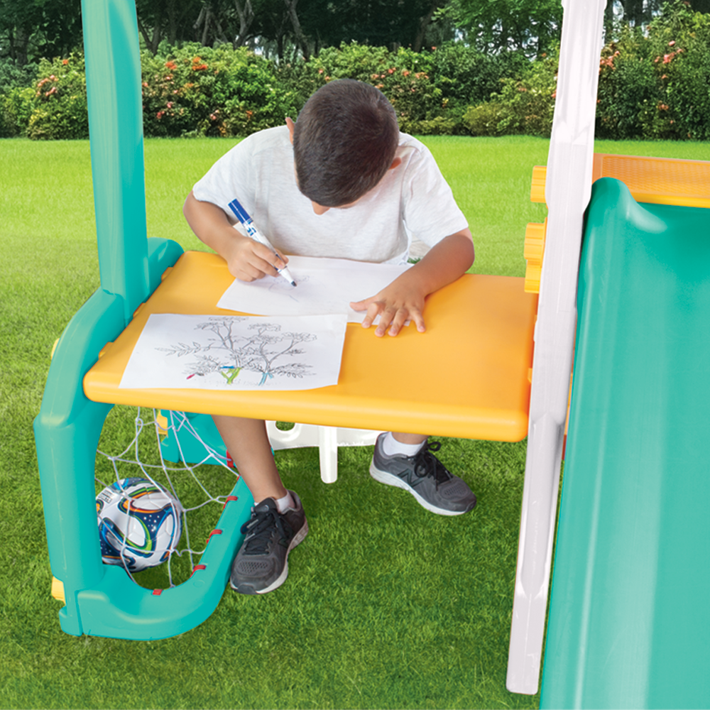 Dark Olive Green DOLU 7 in 1 Playground 2624 Toyzoona 2624-C_3a3f67ef-45f9-43df-abde-7cd95153220d.png Outdoor and Active Play