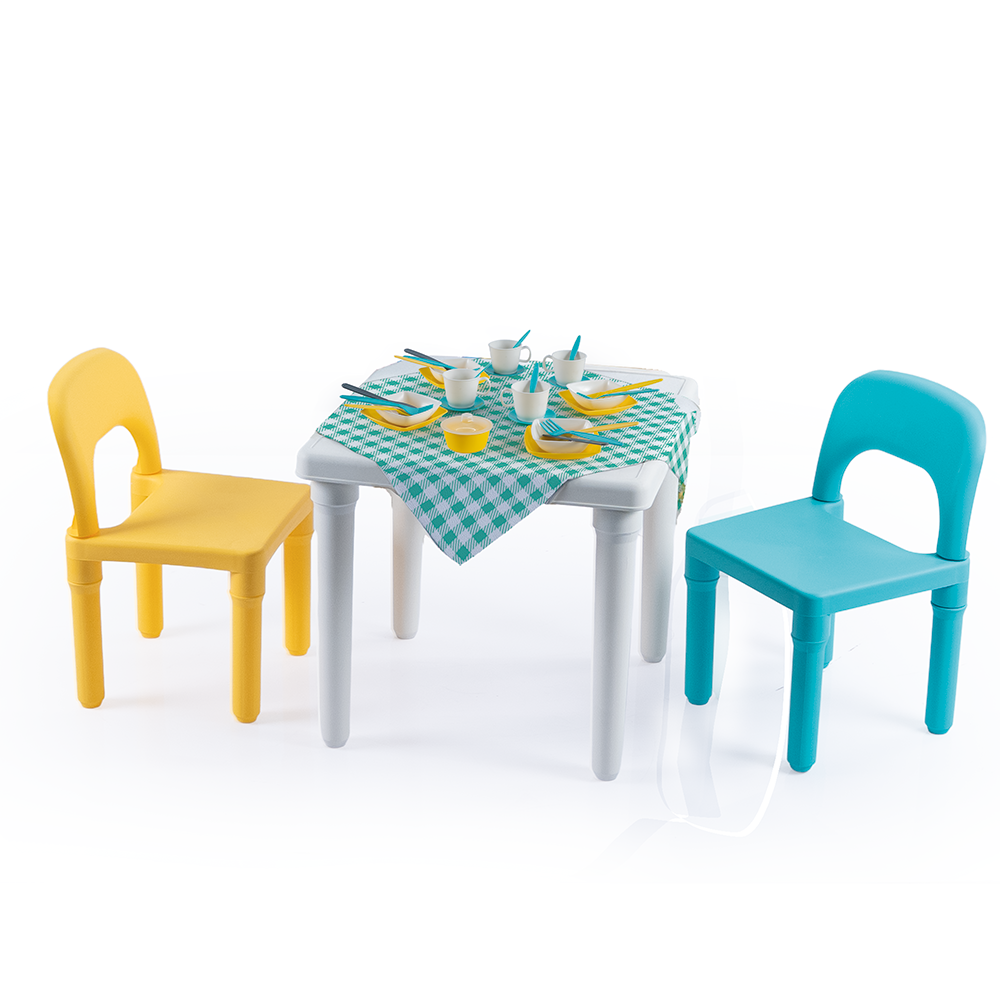 White Smoke DOLU Garden Playhouse with Fence 2679 Toyzoona 2679-j.png Outdoor and Active Play