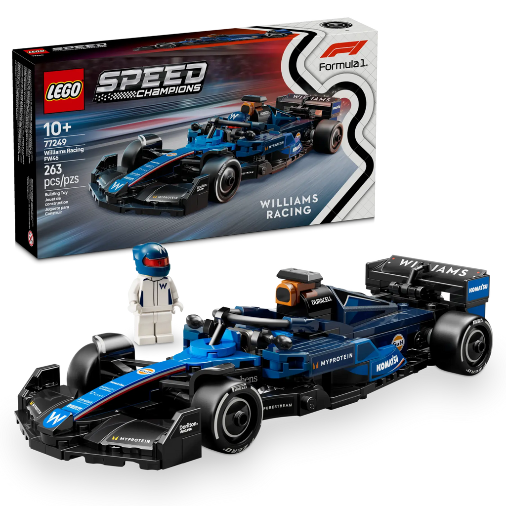 LEGO 77249 Williams Racing FW46 F1 Car – Build Modern Racing Machine