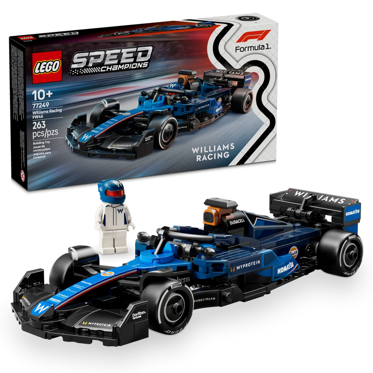 LEGO 77249 Williams Racing FW46 F1 Car – Build Modern Racing Machine