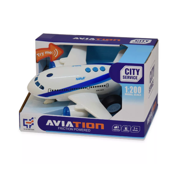 White Smoke Friction Plane with Sound and Light HALSON ENTERPRISE 2_4c37ac83-3eb1-457f-8ab5-c61914e964f8.png Vehicles and Remote Control Toys