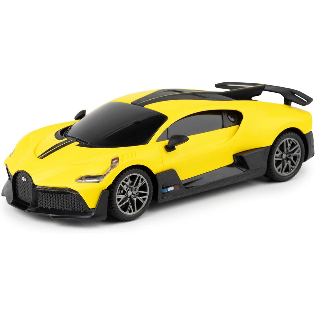 Black RC Car Bugatti Divo - 2.4GHz Remote Control Car for Kids & Adults - Supercar with Detailed Interior - Luxury Toy Gift for Kids & Adults - Ages 6+ - Battery Operated - Scale 1:24 - Yellow HALSON ENTERPRISE 2_655796f5-acbc-413d-93fc-f44f3cb94b46.jpg Vehicles and Remote Control Toys
