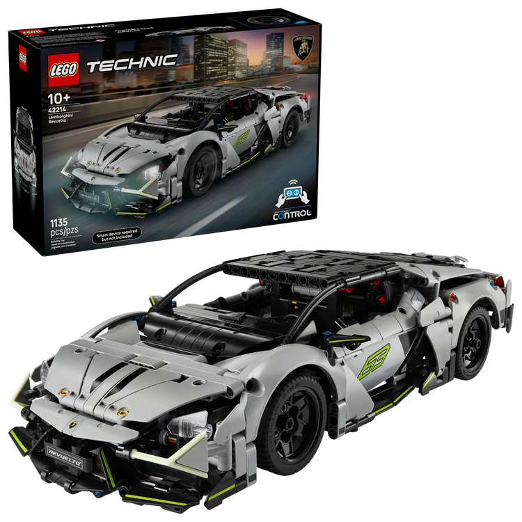 LEGO 42214 Lambo Revuelto Sports Car for Supercar Fans