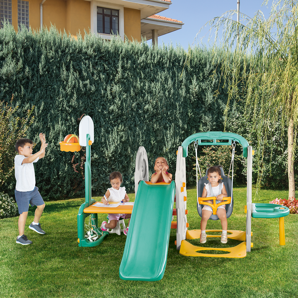 Dark Slate Gray DOLU 7 in 1 Playground 2624 Toyzoona 2_e9911443-dc81-441e-be20-47a587ad177a.png Outdoor and Active Play