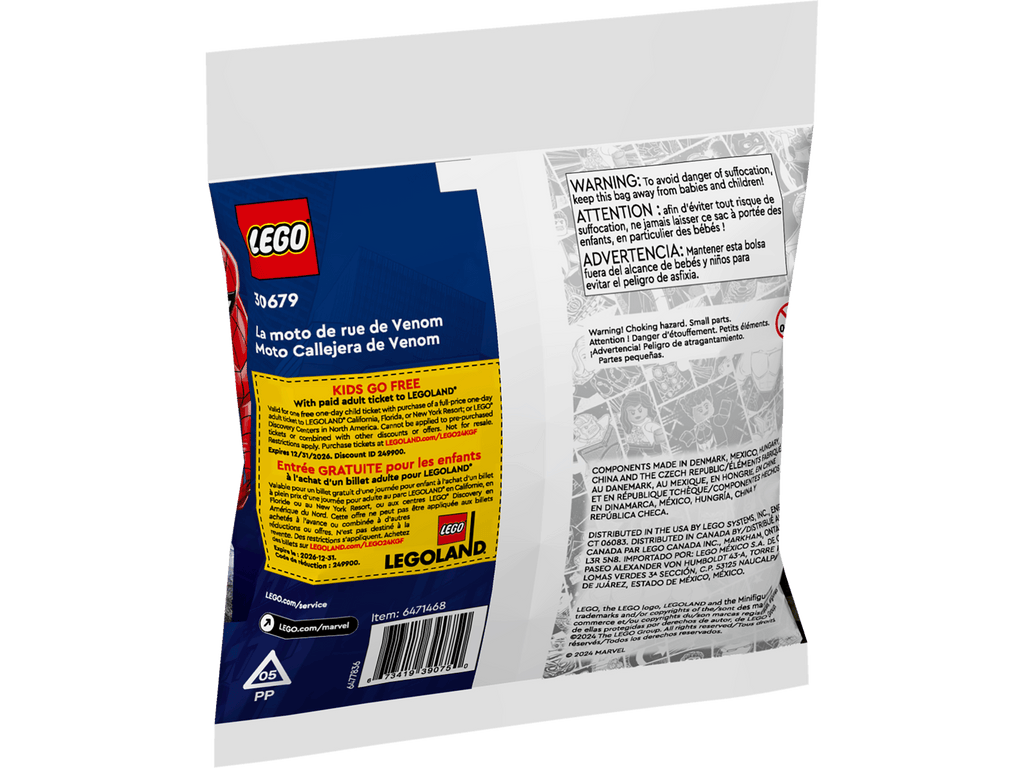 LEGO 30679 Venom Street Bike - Toyzoona