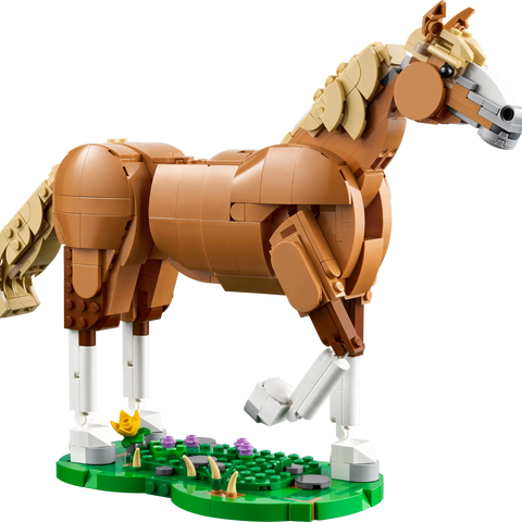 LEGO 31166 Beautiful Horse Building Set For Animal Lovers - Toyzoona