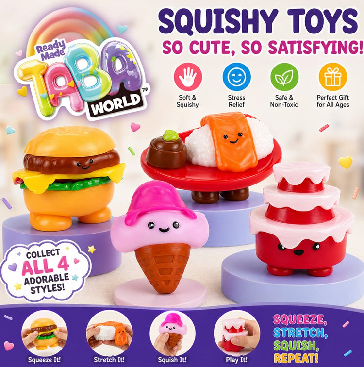Misty Rose Taba World Burger Stacker Squishy 855423 HALSON ENTERPRISE 3286_4545376766a269d65356599.67098825_a6f7e615-a9d9-4be9-b0d9-da58453d74af.jpg Arts and Crafts
