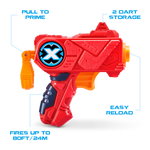 Dark Cyan XSHOT Excel Turbo Fire + Fury 4 + Micro Combo Pack 36345 (48 Darts) by ZURU Toyzoona 3613_X-SHOT-EXCEL-Micro_Red-02.png Battling Toys