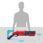 Light Gray XSHOT Excel Ultimate Shootout Pack 36251 (4 Blasters 48 Darts, 6 Cans) by ZURU Toyzoona 36251-Ultimate_shootout_pkd-03.png Battling Toys