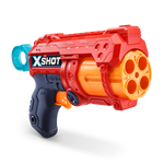 Dark Slate Gray XSHOT Excel Ultimate Shootout Pack 36251 (4 Blasters 48 Darts, 6 Cans) by ZURU Toyzoona 36377_X-SHOT-EXCEL-FURY_4_Red_OOP_02.png Battling Toys
