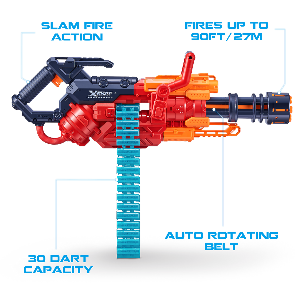Get Zuru X Shot Excel Crusher Blaster 36382 Heavy-Duty Toy for