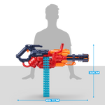 Light Gray XSHOT Excel Crusher Blaster 36382 (48 Darts) by ZURU Toyzoona 36382_X-SHOT-EXCEL--Crusher_35-Dart_Belt_Red-03.png Battling Toys
