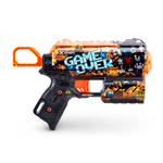 Dark Slate Gray XSHOT Skins Flux Dart Blaster 36516 (8 Darts) by ZURU HALSON ENTERPRISE 36516_X-SHOT-SKINS-FLUX_8_Darts_-GAMEOVER_01.png Battling Toys