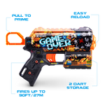 Dark Slate Gray XSHOT Skins Flux Dart Blaster 36516 (8 Darts) by ZURU HALSON ENTERPRISE 36516_X-SHOT-SKINS-lines_pointing_to_blaster-04.png Battling Toys
