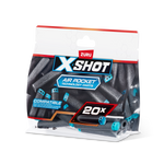 White Smoke Zuru X Shot Darts Refill 36587 Toyzoona 36587_X-SHOT-Excel20PKRefillDartsFoilbag_Angle_01A.png Action Figures and Play Sets