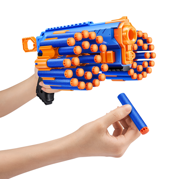 Tan XSHOT Insanity Manic Blaster 36603 (24 Darts) by ZURU Toyzoona 36603_X-SHOT_INSANITY_Manic_Lifestyle_02.png Action Figures and Play Sets