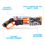 Dark Slate Gray XSHOT Skins Lock Blaster 36606 (16 Darts) by ZURU Toyzoona 36606_X-SHOT_SKINS_LOCK_BLASTER_OOP_Feature_03.png Battling Toys