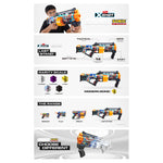 White Smoke XSHOT SKINS LAST STAND Modern Sonic, Sonic The Hedgehog Blaster 36704 by ZURU HALSON ENTERPRISE 36704_X-SHOT_LastStandSONICSKIN_EBC.jpg Action Figures and Play Sets
