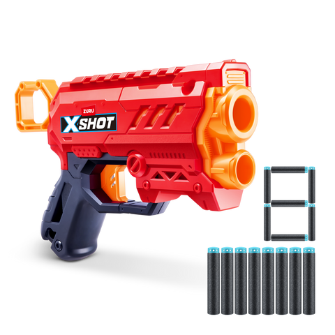 Light Coral XSHOT Excel Micro 2.0 Blaster 36726TQ1 (8 Darts) by ZURU Toyzoona X-Shot-EXCEL-Micro-Blaster-guns-Toys-Ireland-2.jpg Action Figures and Play Sets