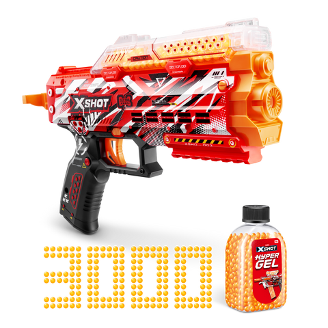 Lavender Zuru X Shot Hyper Gel 36728 Toyzoona 36728_XSHOT_HYPERGEL_SERIES1_PISTOL_3000gellets__FrontalofPack_01.png Action Figures and Play Sets