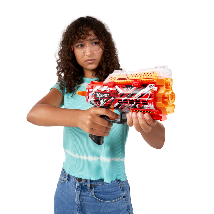 Black Zuru X Shot Hyper Gel 36728 Toyzoona 36728_XSHOTHYPERGELGELFIRESTINGER_Lifestyle_03.png Action Figures and Play Sets