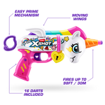 Light Gray Zuru X Shot Blastercorn Unicorn S1 36729 Colorful Blaster Fun HALSON ENTERPRISE 36729_XSHOT_BLASTERCORN_OOP_0..png Action Figures and Play Sets