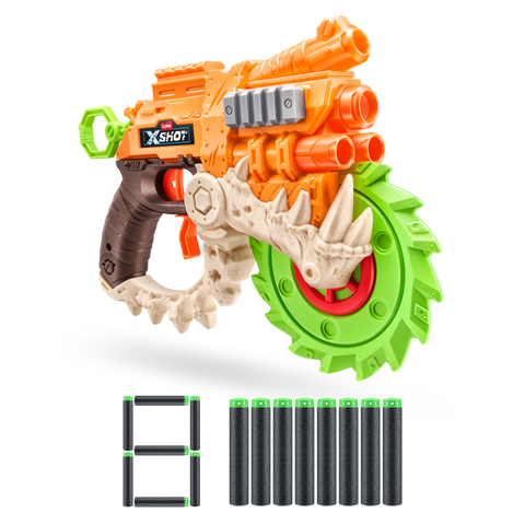 Sandy Brown XSHOT Insanity HorrorFire Reaper X 36730 (8 Darts) by Zuru Toyzoona zuru_x-shot_horror_fire_reaper-x_with_8_darts-768x768.jpg Action Figures and Play Sets