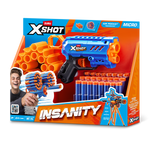 Black Zuru X Shot Insanity 36795 Toyzoona 36795_XSHOT_INSANITY-SERIES1-MICRO_24Darts__SIDEOFPACK.png Action Figures and Play Sets