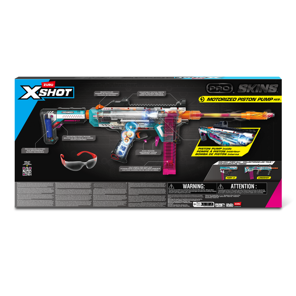Get Zuru X Shot Pro S1 Motor Blaster Toy For Kids Outdoor Games
