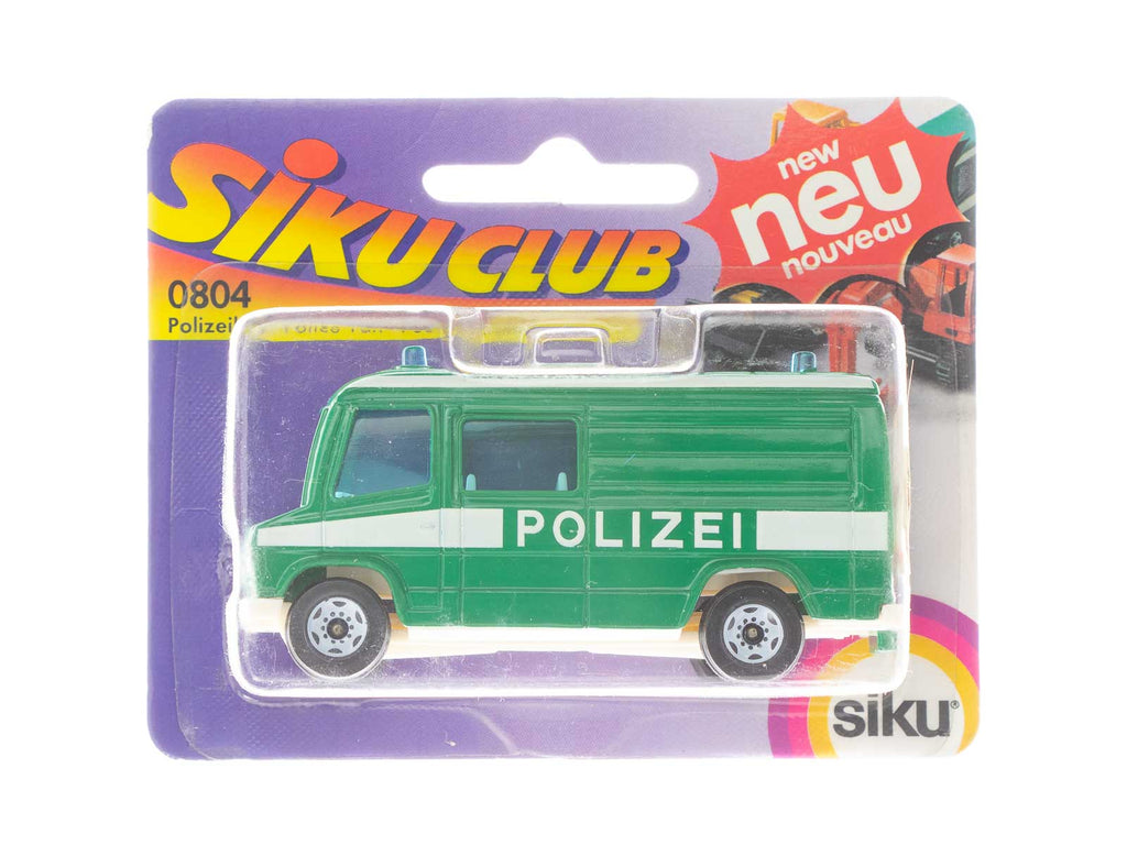 White Smoke SIKU 0804 Police Van Green Vishal Shobhagchandra Shah 390080408-1.jpg Vehicles and Remote Control Toys