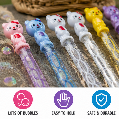 Black Hello Kitty Bubble Stick Large - Fun Bubble Toy HALSON ENTERPRISE 1_43c959ab-c58a-48b1-9cc9-505326b08610.png Outdoor and Active Play