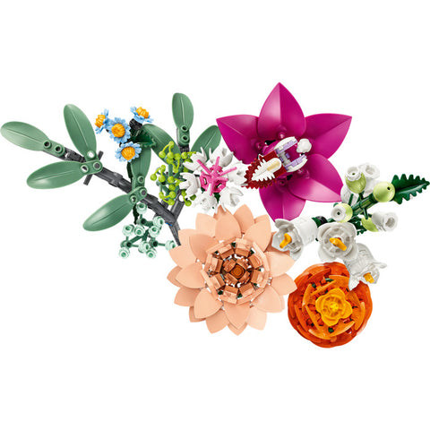 Rosy Brown LEGO 10342 Pretty Pink Flower Bouquet THE DREAM FACTORY 10342.jpg Building Sets and Construction Toys