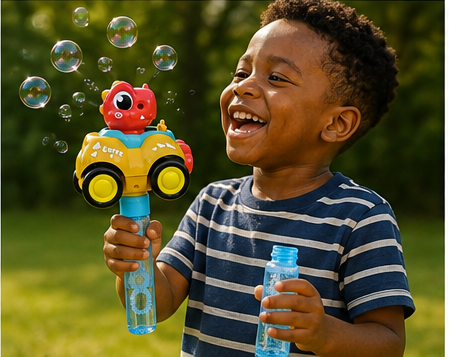Dino Car Bubble Wand LKT030599