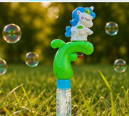 Unicorn Water Gun and Bubble LKT030519