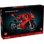 Brown LEGO 42202 Ducati Panigale V4 Motorcycle Build Display Fun THE DREAM FACTORY 42202.jpg Building Sets and Construction Toys