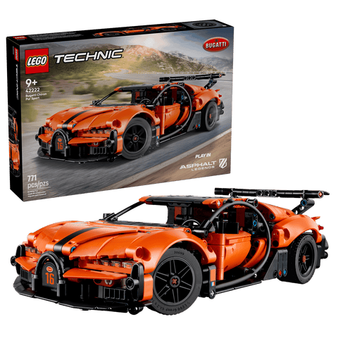 LEGO 42222 Bugatti Chiron Pur Sport Hypercar