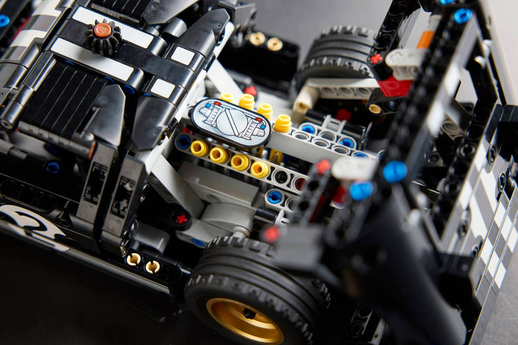 Black LEGO 42223 1966 Ford GT40 MKII Race Car THE DREAM FACTORY 42223_Lifestyle_Build_04_en-gb.jpg Building Sets and Construction Toys