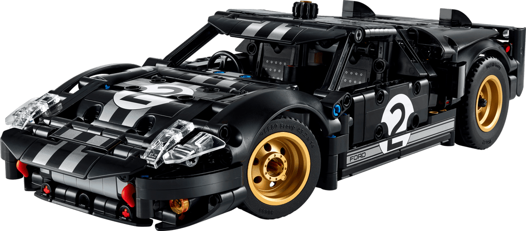 Black LEGO 42223 1966 Ford GT40 MKII Race Car THE DREAM FACTORY 42223_Prod_en-gb.png Building Sets and Construction Toys