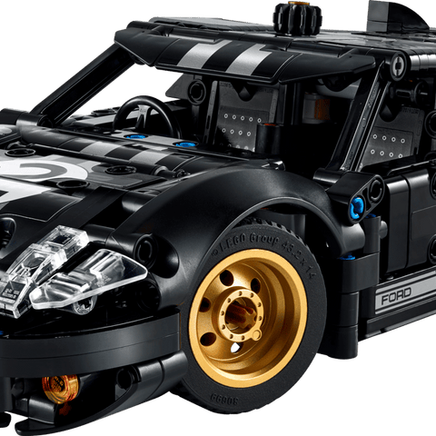 Black LEGO 42223 1966 Ford GT40 MKII Race Car THE DREAM FACTORY 42223_boxprod_v39_en-gb.png Building Sets and Construction Toys