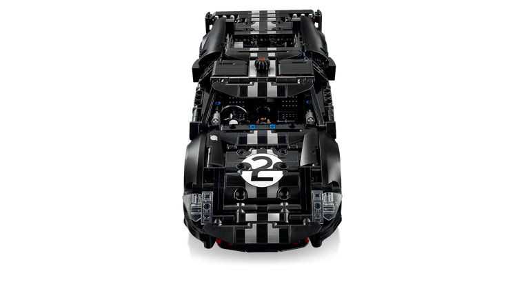 Black LEGO 42223 1966 Ford GT40 MKII Race Car THE DREAM FACTORY 42223_WEB_SEC02_NOBG_en-gb.png Building Sets and Construction Toys