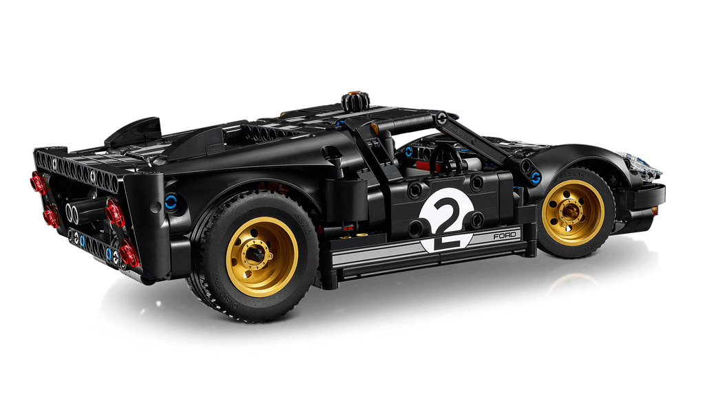 Black LEGO 42223 1966 Ford GT40 MKII Race Car THE DREAM FACTORY 42223_WEB_SEC03_NOBG_en-gb.png Building Sets and Construction Toys