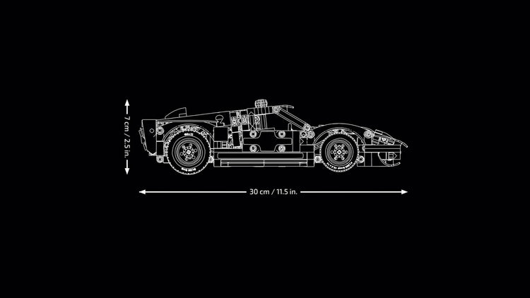 Black LEGO 42223 1966 Ford GT40 MKII Race Car THE DREAM FACTORY 42223_WEB_SEC05_en-gb.jpg Building Sets and Construction Toys