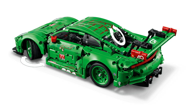 LEGO 42224 Porsche 911 GT3R REXY AO Racing Car